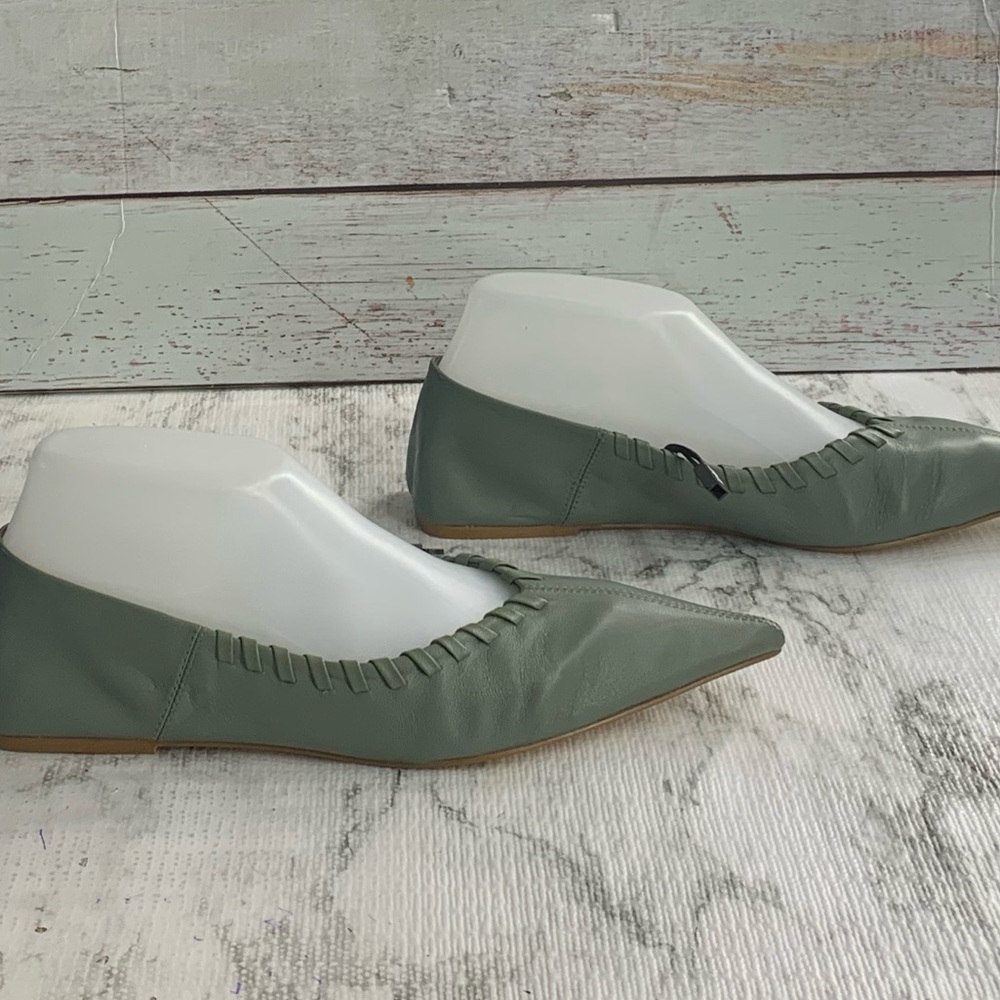 Zara Flat Soft Leather Shoes - Picture 12 of 14